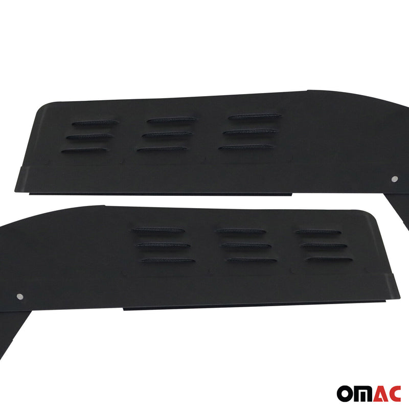 Griglia di ventilazione per VW Transporter T5 2003-2015 alluminio nero 2 pezzi 