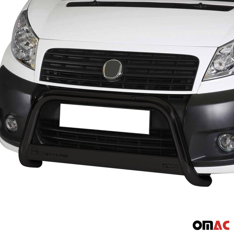 Protezione anteriore per Fiat Scudo 2007-2016 ø63mm acciaio nero