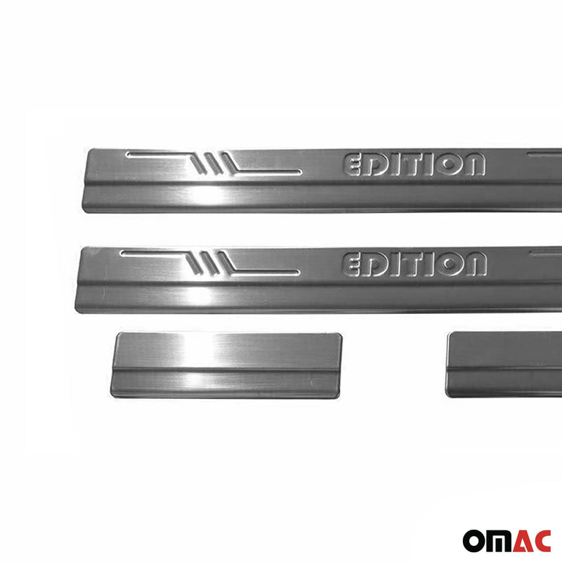 Soglie porte Edition per Ford C-Max 2007-2010 in acciaio inox 4x 