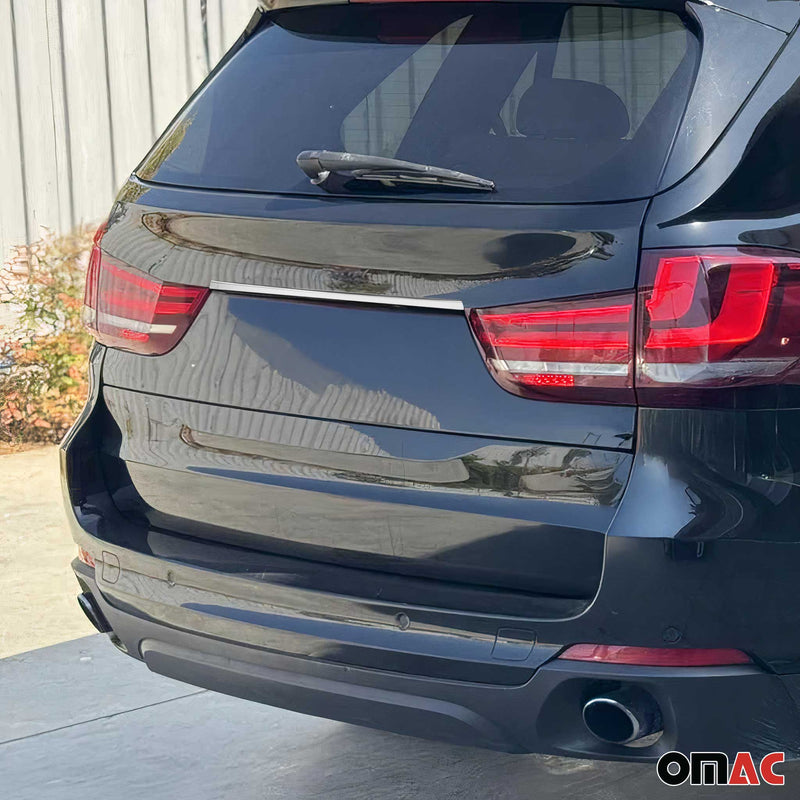 Heckklappe Kofferraumöffner Griff für BMW X5 F15 F85 2013-2018 Edelstahl Chrom