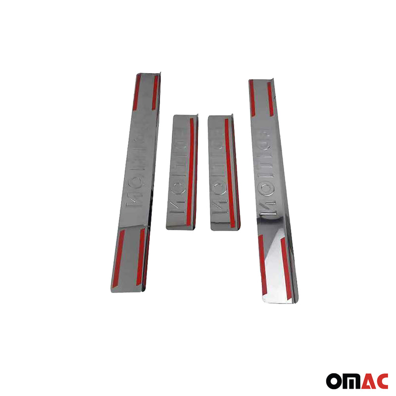 Soglie porte Edition per Opel Astra H 2004-2010 acciaio inox 4x 