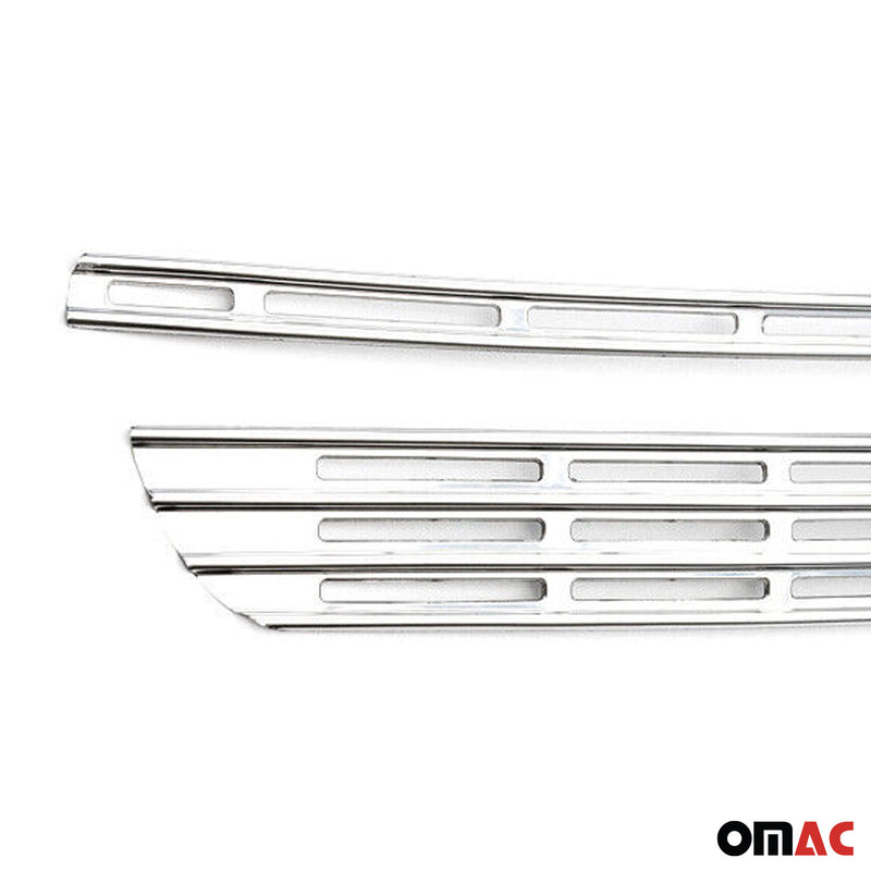 Strisce per griglia radiatore per Peugeot Partner Tepee 2008-2015 Cromate 2x 