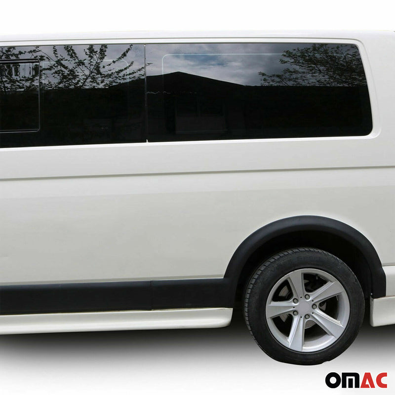 Parafango di protezione passaruota per VW T5 2003-2015 1 L2 Lungo RS ABS Nero 11 pezzi