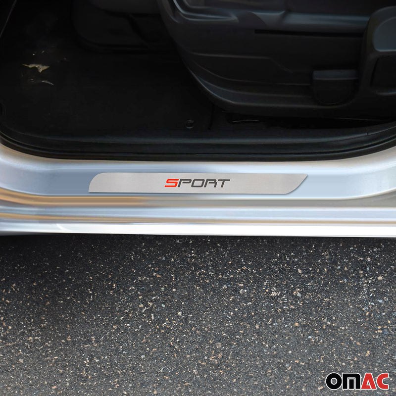 Battitacco per Alfa Romeo 147 156 in acciaio inox tuning sport 2x