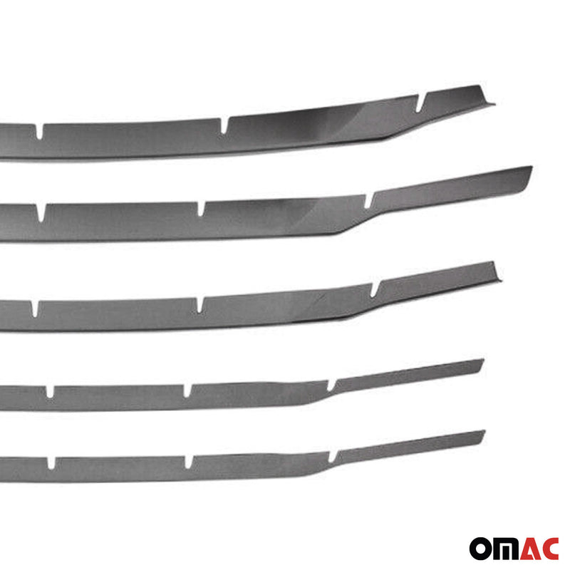 Strisce griglia per Ford Tourneo Courier 2018-2024 Cromate Scure 5x 