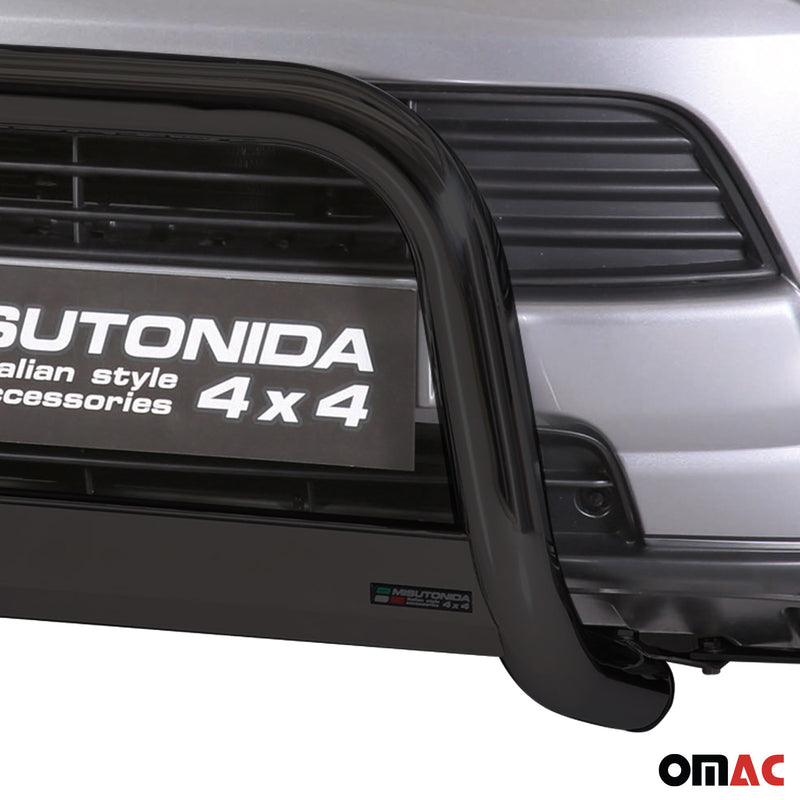 Protezione anteriore per Mitsubishi Outlander 2013-2015 ø63 acciaio nero