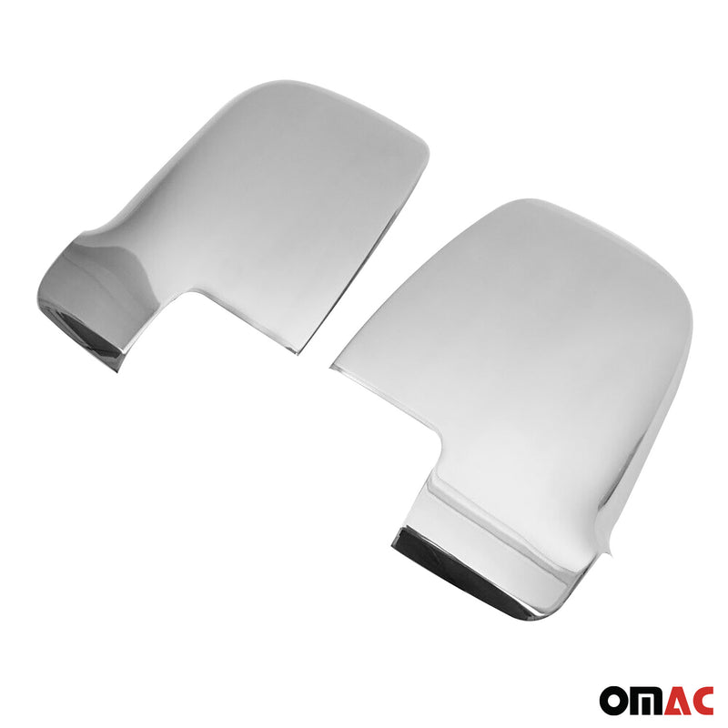 Calotte specchietti retrovisori per Mercedes Sprinter 907 910 2018-2025 in acciaio inox