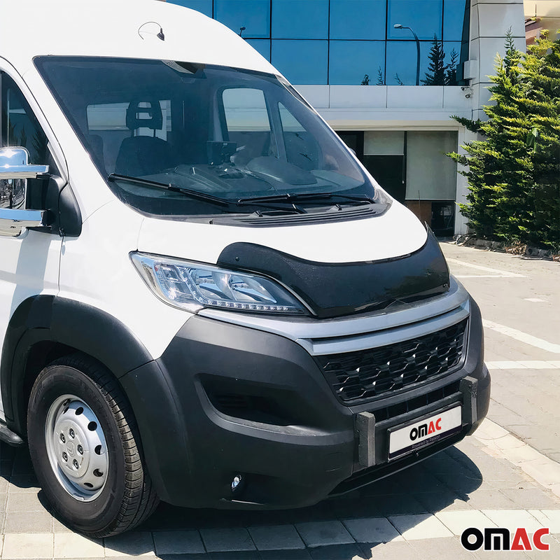 Deflettore cofano zanzariera per Citroen Jumper 2014-2025 scuro