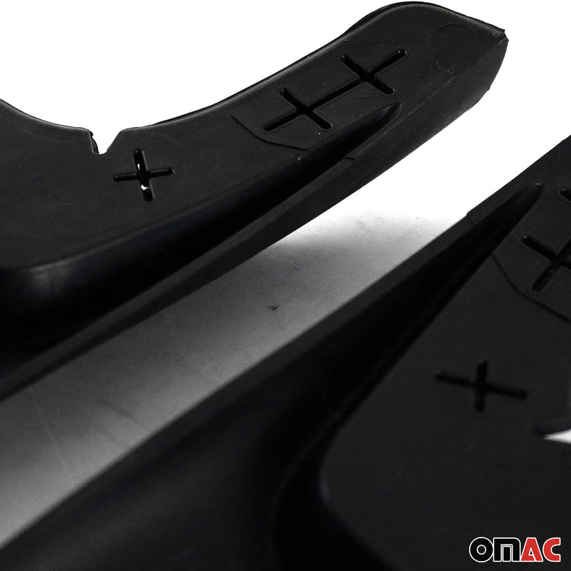 Paraspruzzi per VW Caddy 2003-2020 in plastica, 4 pezzi