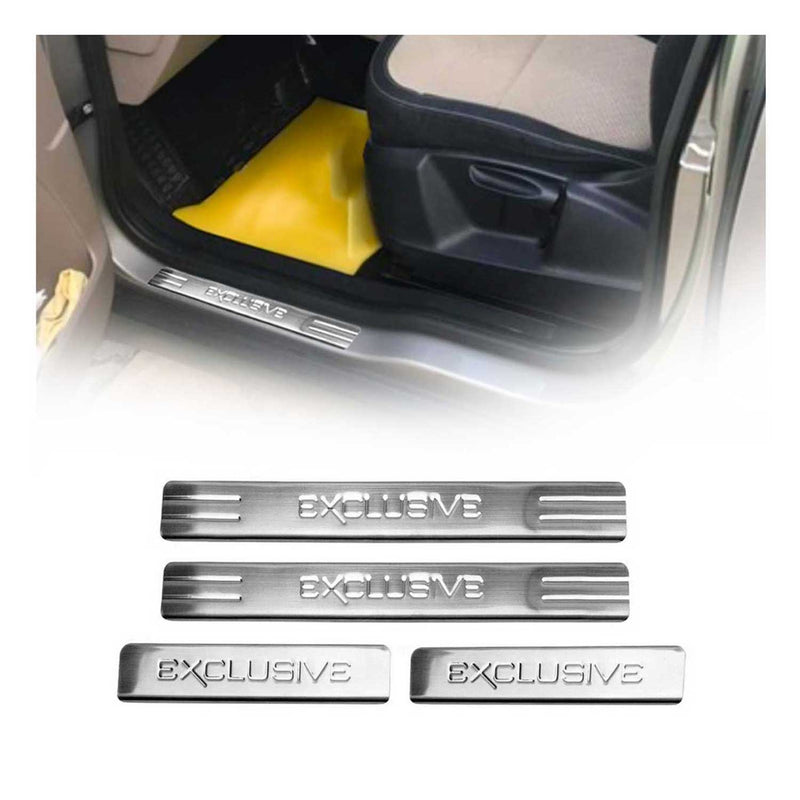 Soglie porte esclusive per Skoda Yeti 2009-2017 in acciaio inox 4x