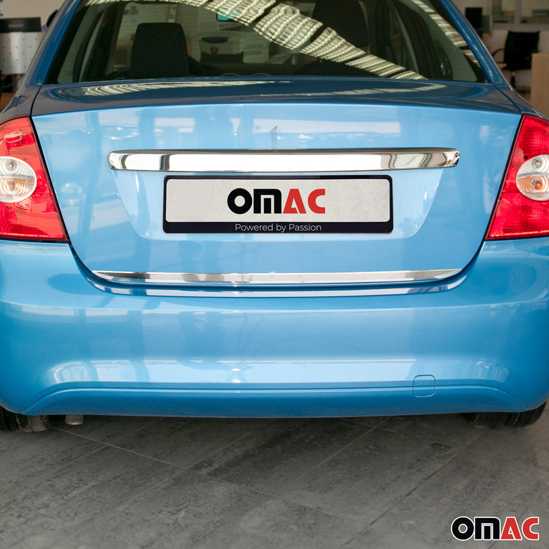 Modanatura posteriore del bagagliaio per Ford Mondeo mk3 Limo 2000-2007 in acciaio inox cromato