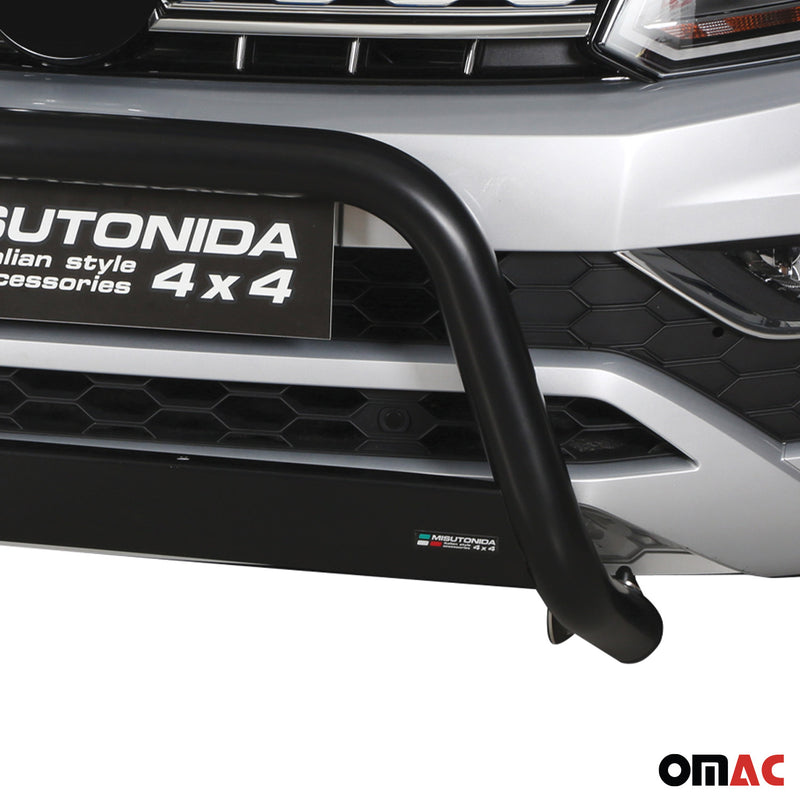 Protezione anteriore per VW Amarok V6 2016-2025 ø63mm acciaio nero