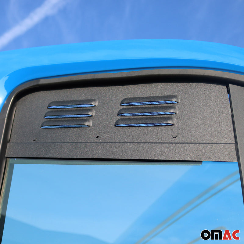 Griglia di ventilazione per Ford Transit 2014-2025 alluminio nero 2 pezzi 