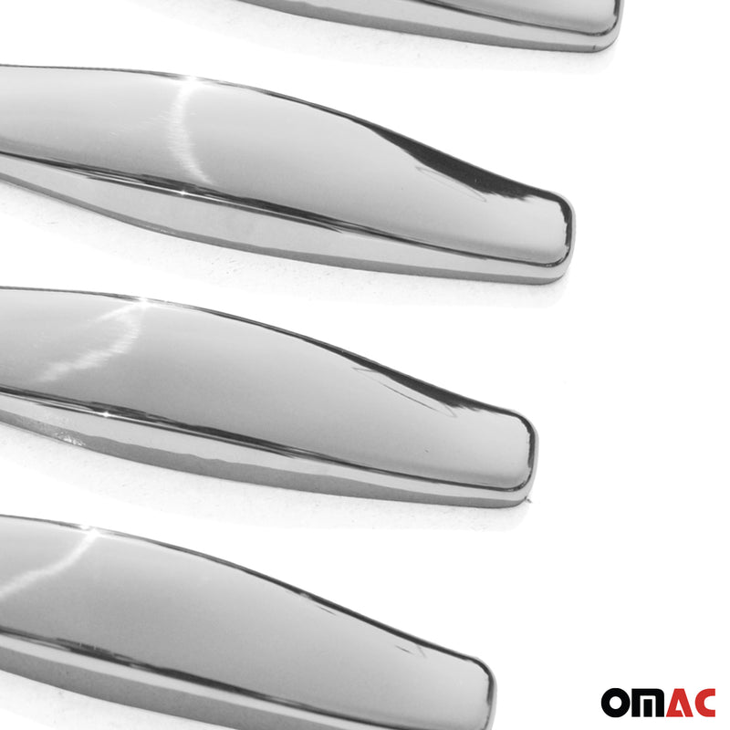 Copri maniglia porta, copri maniglia porta per Dacia Duster 2010-2018, acciaio inox argento, 4 pezzi 