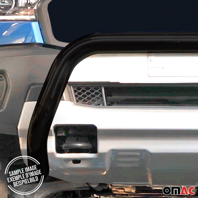 Protezione anteriore per Mitsubishi L200 2015-2018 ø76mm acciaio nero