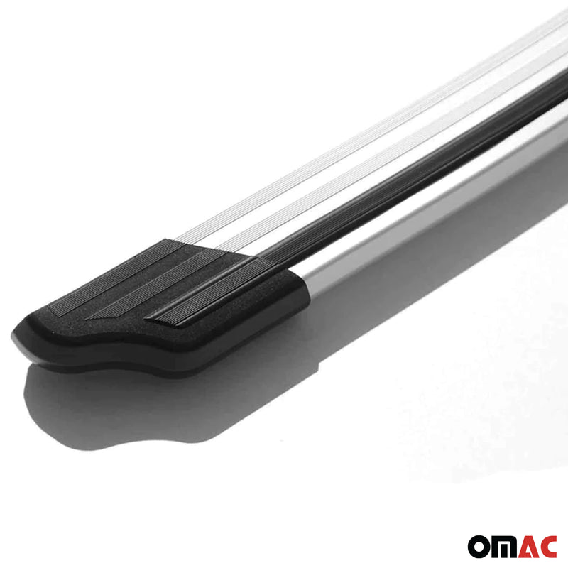 Tubo di protezione posteriore per gradino posteriore per VW Caddy 2003-2020 in alluminio