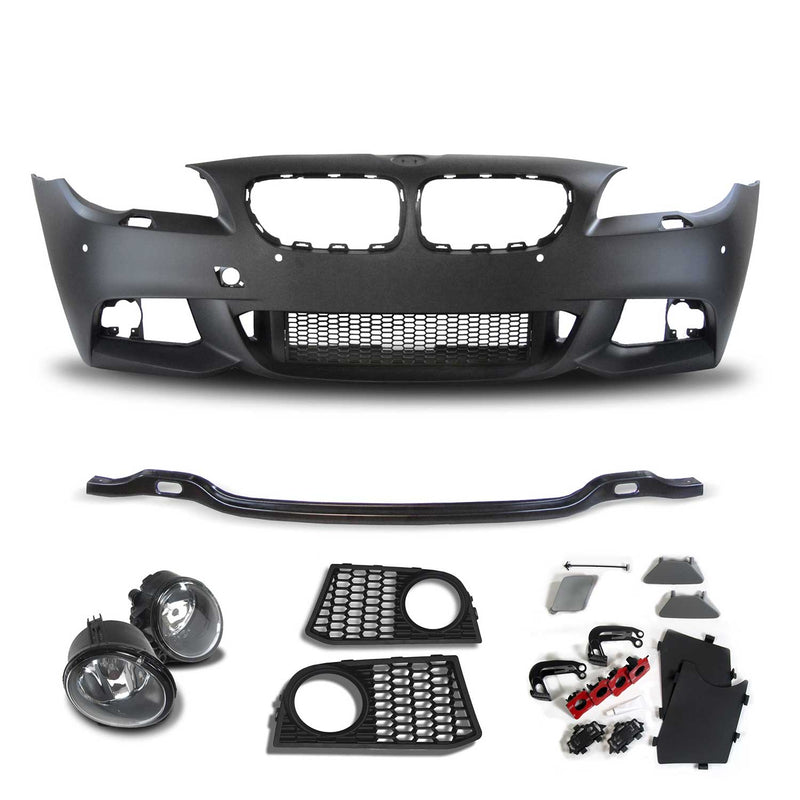 Paraurti anteriore JOM per BMW Serie 5 F10 F11 2010-2017 con fendinebbia
