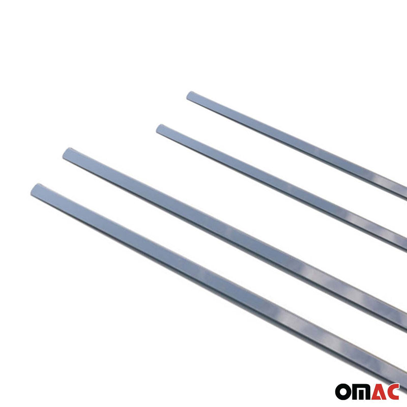 Listelli decorativi per finestrini per Daihatsu Terios 2005-2021 in acciaio inox cromato, 4 pezzi 