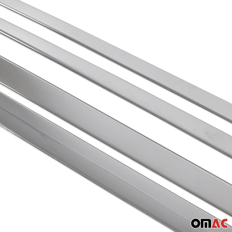 Listello decorativo per porta laterale per Mitsubishi L200 DoubleCab 2019-20 in acciaio inox