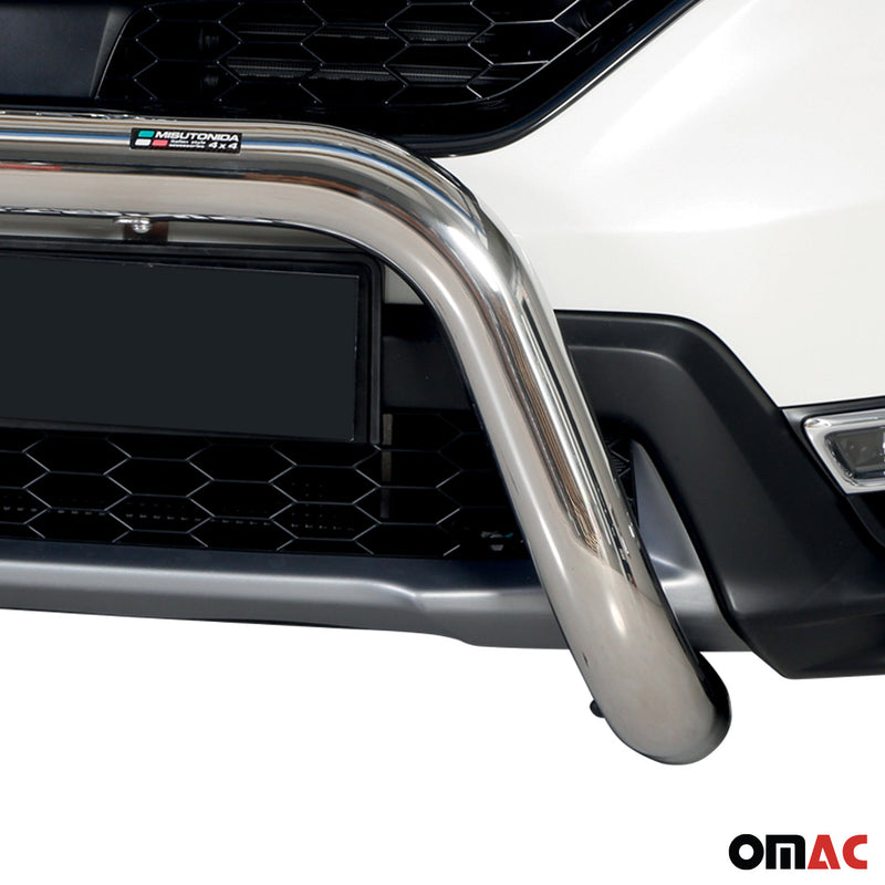 Protezione anteriore per Honda CR-V VH 2019-2025 ø76mm acciaio argento