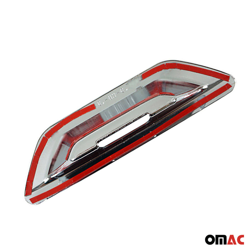 Maniglia per portellone posteriore con finitura baule per Ford Edge 2015-2024 cromata ABS argento 1 pz. 