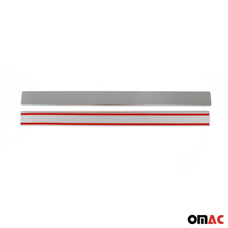 Battitacco per Toyota Corolla berlina 2013-2018 in acciaio inox cromato