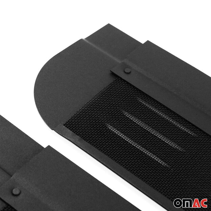 Griglia di ventilazione per Citroen Jumper 2006-2025 alluminio nero 2x