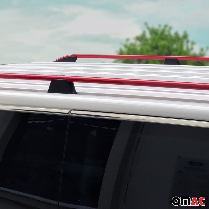 Barre portatutto per Mercedes Vito Viano W639 W447 Extra L3 Long Rosso