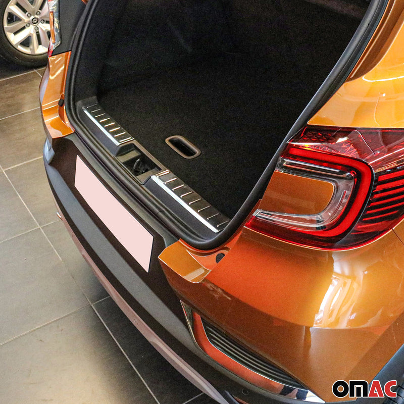 Paraurti di protezione della soglia di carico interna per Renault Captur 2019-2025 in acciaio inox, 2 pezzi