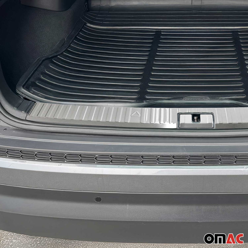Paraurti di protezione della soglia di carico interna per Skoda Kodiaq 2017-2025, cromato spazzolato