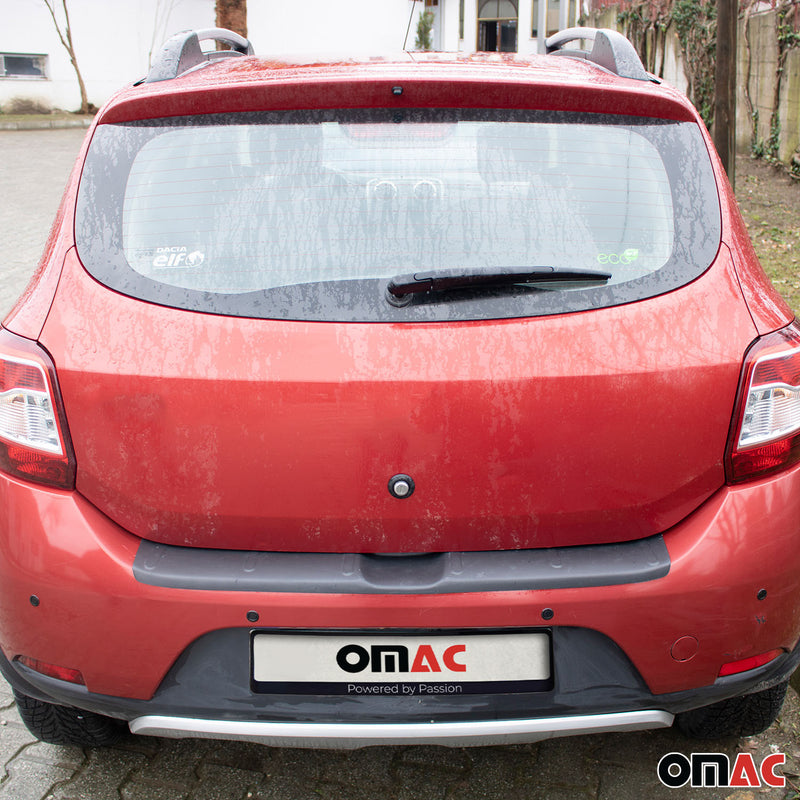 Protezione paraurti per soglia di carico per Dacia Sandero 2012-2016 ABS Nero 1 pz 