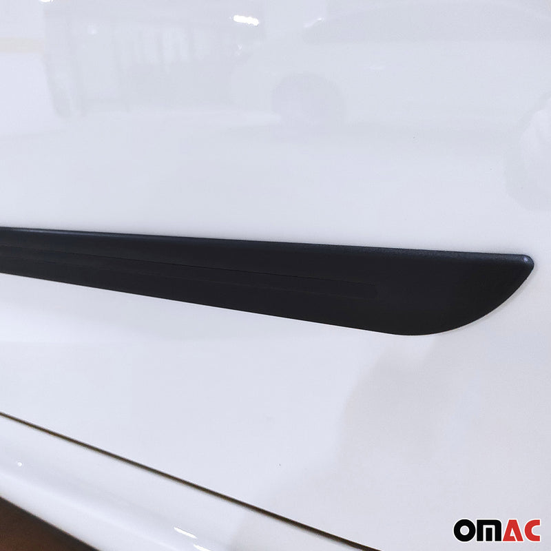 Seitentürleiste Türleisten Türschutzleisten für Citroen C4 ABS Matt Schwarz 4x