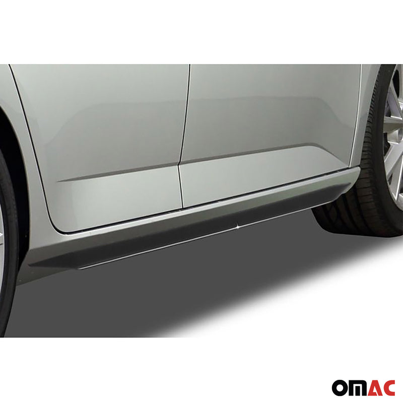 Minigonne laterali RDX per Seat Leon Toledo 1999-2004 ABS nero lucido
