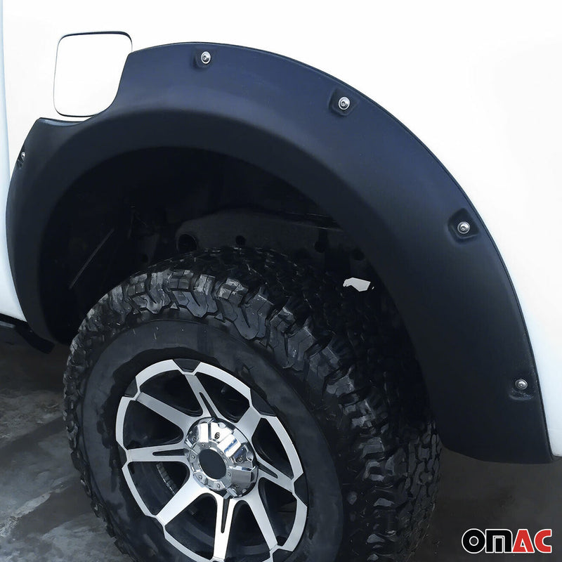 Parafanghi passaruota allargati per Ford Ranger 2015-2024 ABS argento 4 pezzi