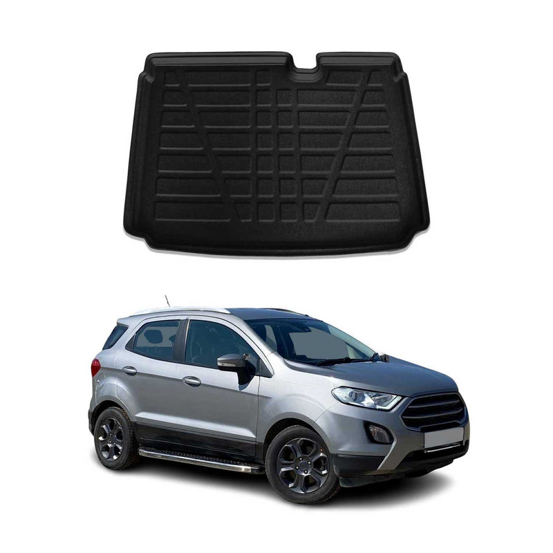 Vasca baule per Ford Ecosport 2013-2024 Gomma TPE Nero