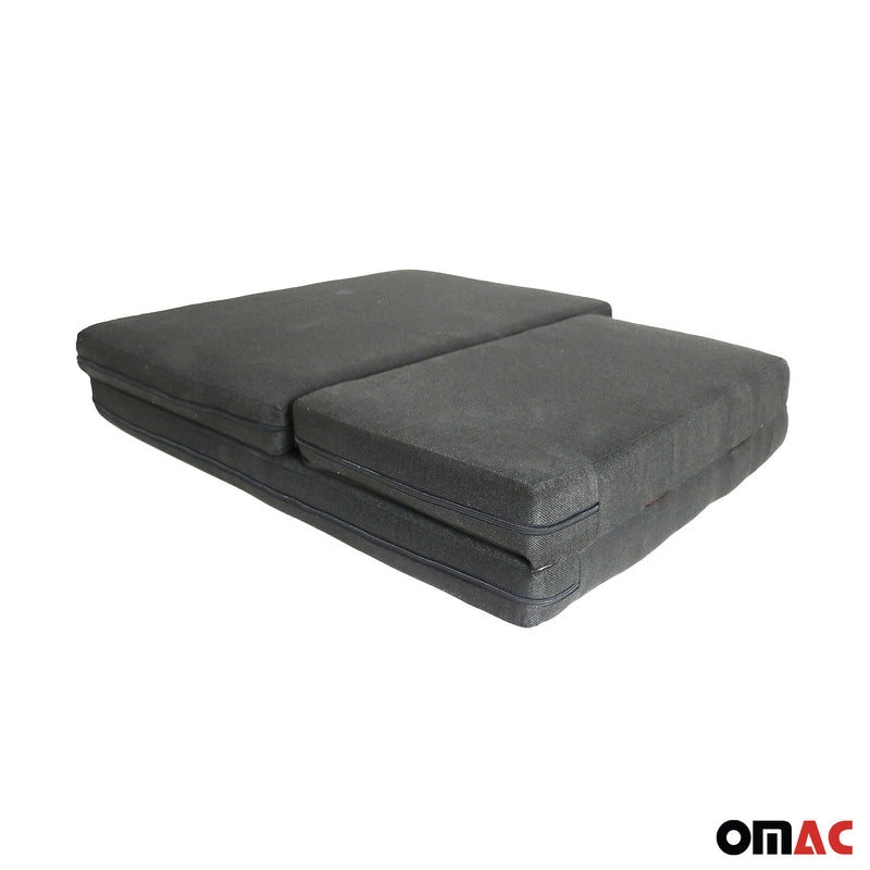 Materasso per letto cabina camper per Fiat Ducato 2006-2025 Poliestere Nero
