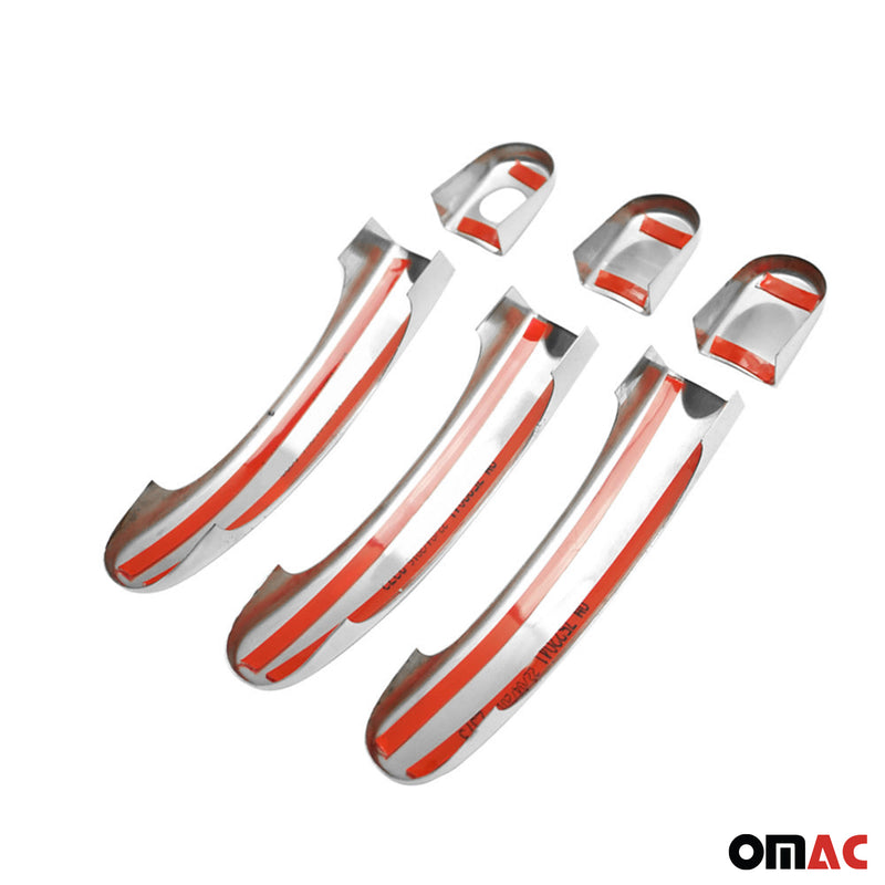 Copri maniglia porta, cappucci maniglia porta per VW T6 T6.1 tutti i modelli 2015-2024 3 porte H1 cromati 6x