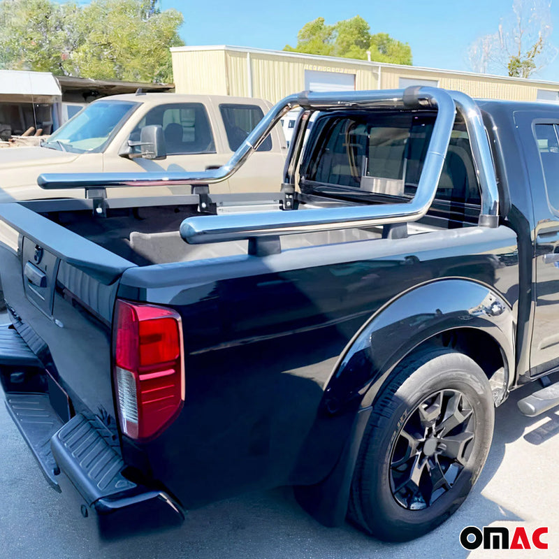 Roll bar per Toyota Hilux 2006-2025 Acciaio colorato Ø76 Argento