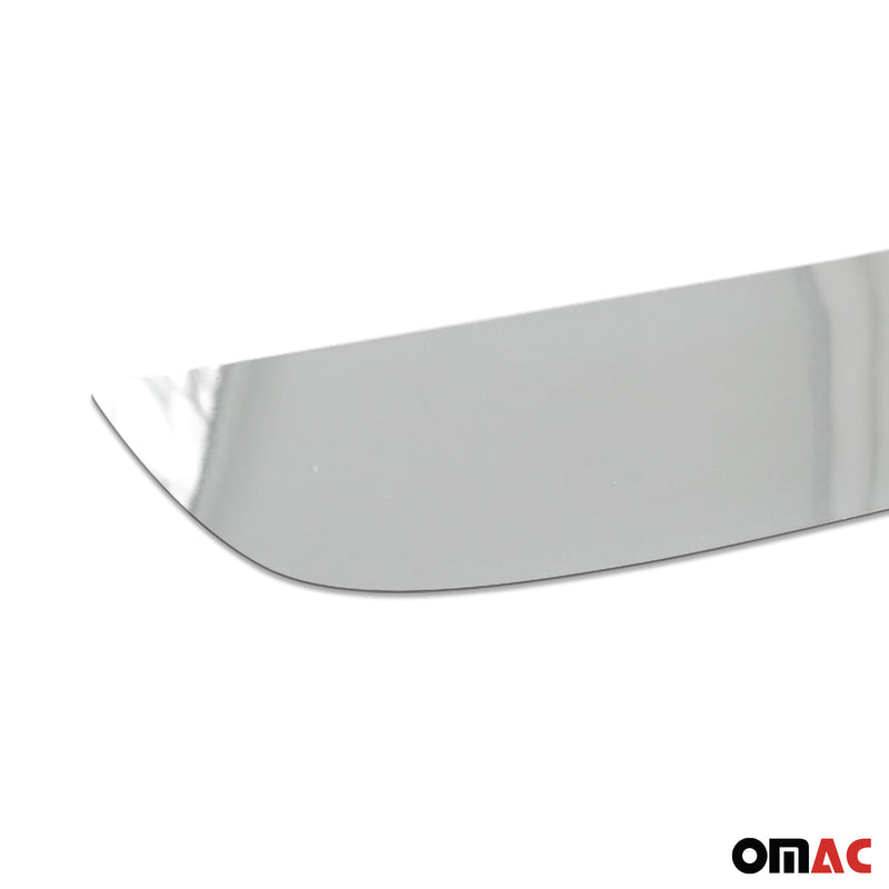 Modanatura console anteriore per Renault Clio Grandtour 2012-2019 acciaio inox cromato 1 pezzo 