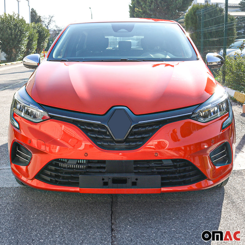 Cornice fendinebbia per Renault Clio 2019-2025 in acciaio inox 5x 