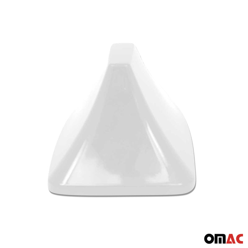 Dachantenne Autoantenne AM/FM Autoradio Shark Antenne Haifischflosse weiß