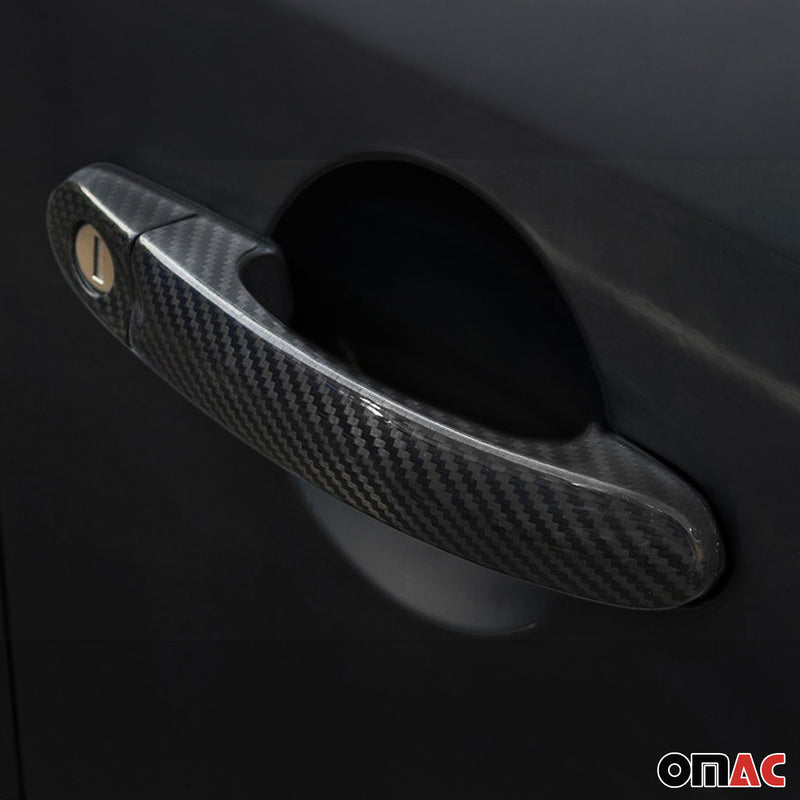 Copertura maniglia porta, cappucci maniglia porta per VW T5 T6 2003-2025 3 porte H2 in fibra di carbonio