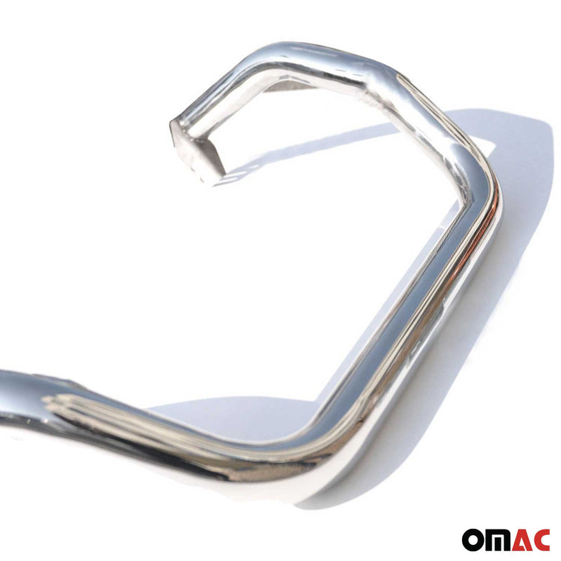 Protezione anteriore per Suzuki Grand Vitara 2006-2015 acciaio argento