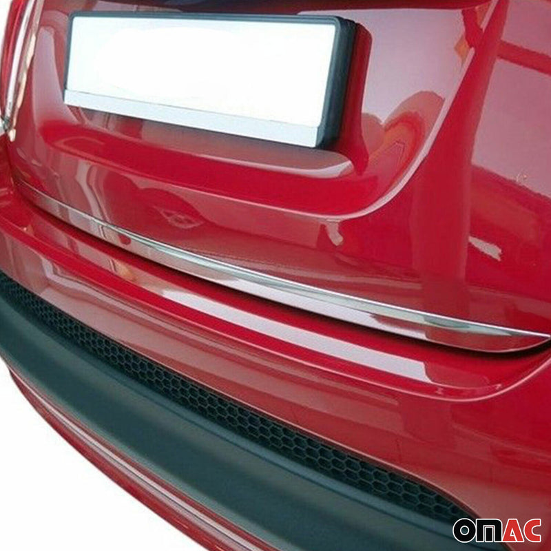 Modanatura per portellone posteriore per Fiat 500X 2015-2025 in acciaio inox cromato 1 pz.