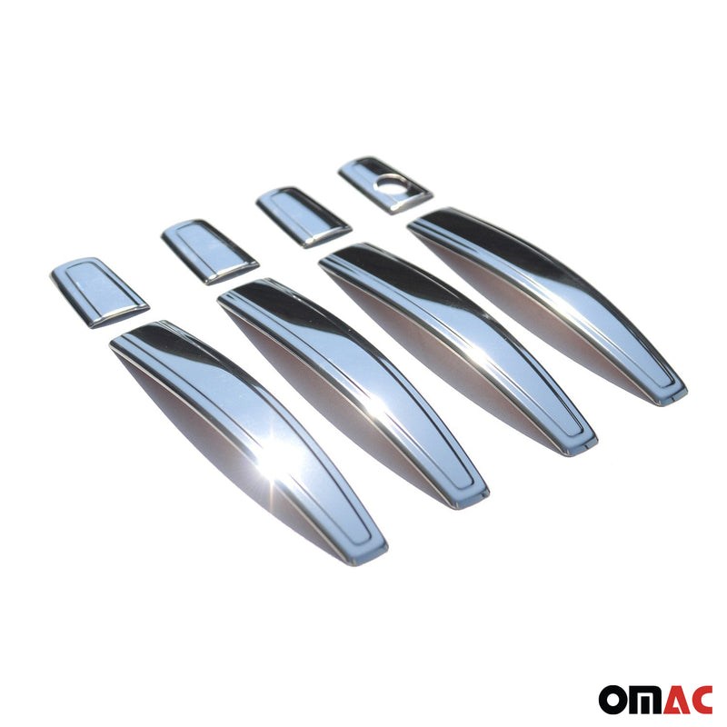 Copertura maniglia porta cromata per Opel Antara 2006-2015 4 porte in acciaio inox 8x 