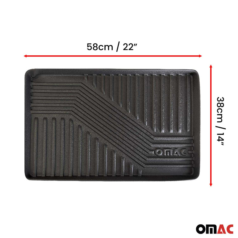 Vasca per bagagliaio in gomma, multifunzionale, universale, 58 x 38 cm