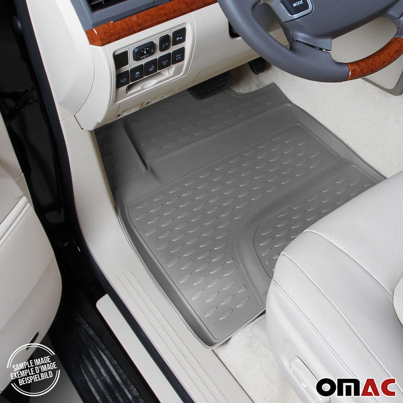 Tappetini BMW X6 F16 F86 2014-2019 in TPE grigio 4 pezzi