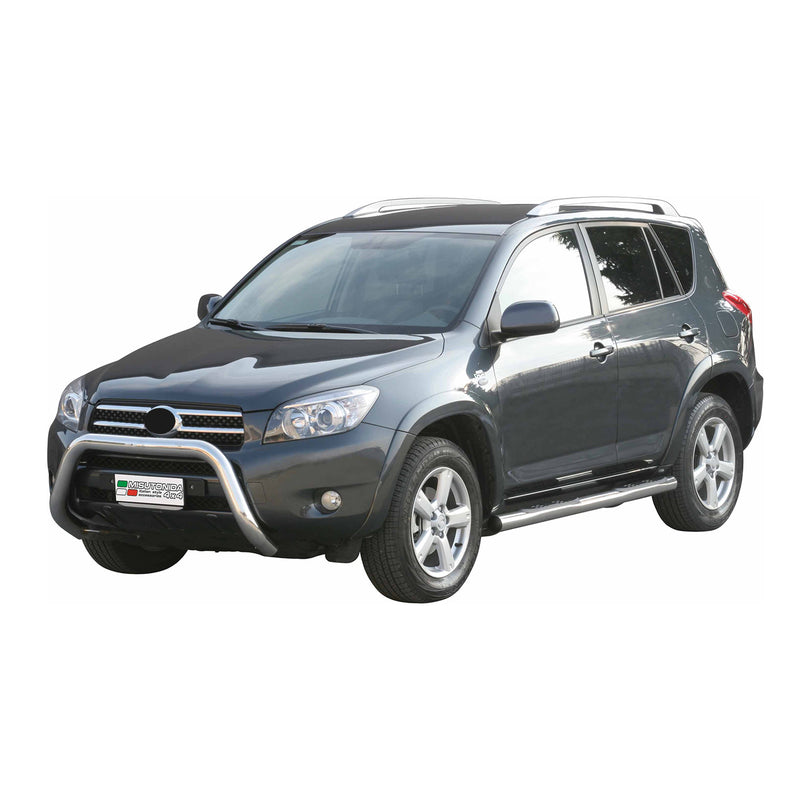 Protezione anteriore per Toyota RAV4 XA30 2006-2009 ø76mm acciaio argento
