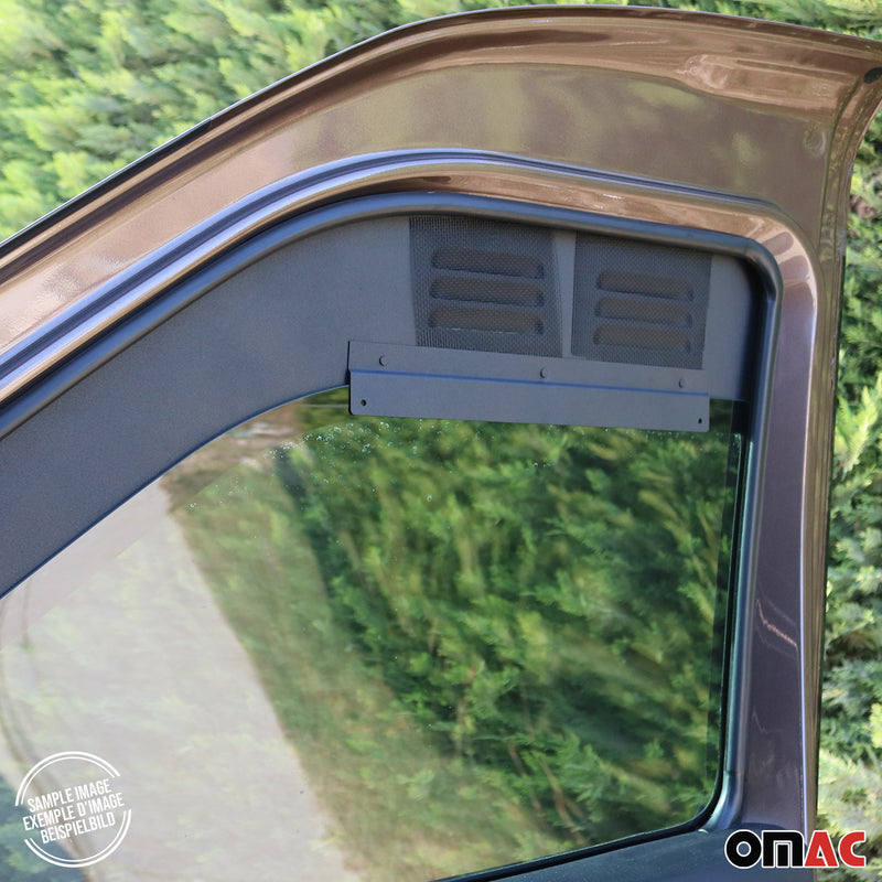 Griglia di ventilazione per VW Transporter T5 2003-2015 alluminio nero 2 pezzi 