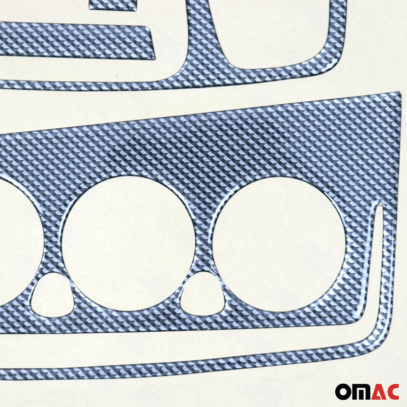 Decorazione interna abitacolo per Isuzu D-Max 2002-2008 effetto carbonio 16 pezzi 
